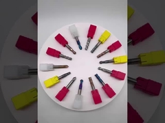 فلوت های کوتاه فرش های انتهای بسیار بلند قطر گوشه فرش انتهای فرش Naco4 فرش انتهای کربید 5mm