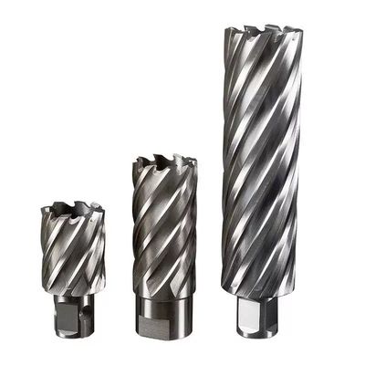 قیمت خوب OEM 100mm HSS Annular Cutter 19.05mm Shank Magnetic Drill Cutters برای حفره های عمیق آنلاین