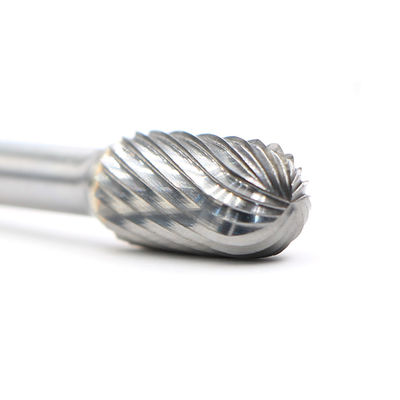 قیمت خوب فرز کاربید استوانه ای با سر گرد SC تک برش 10mm*20mm با قطر شفت 6mm آنلاین