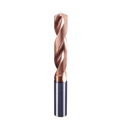 قیمت خوب HRC55 Solid Carbide Drill Bit 3D Tungsten Carbide Twist Drills برای فلزات با پوشش TiSiN آنلاین