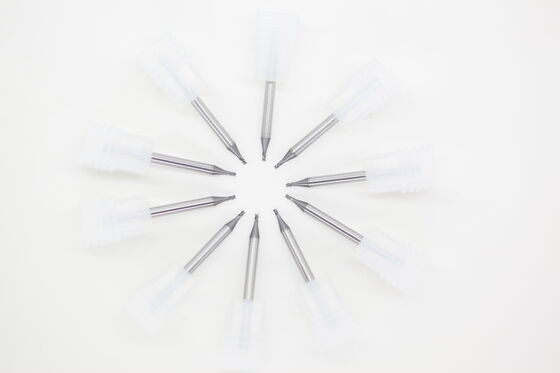 قیمت خوب آسیاب انتهایی مارپیچ 0.047 اینچ با قطر ریز متغیر 3 فلوت برای آلیاژهای آلومینیوم، پوشش PVD آلیاژ مس آنلاین