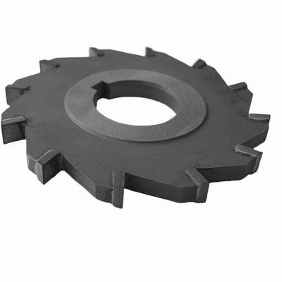قیمت خوب 100 × 8 × 32 میلی متر سوراخ آربور طرف برش 12 دندان کربید نوک دایره ای برش تیغه آنلاین