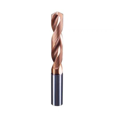 قیمت خوب HRC55 Solid Carbide Drill Bit 3D Tungsten Carbide Twist Drills برای فلزات با پوشش TiSiN آنلاین