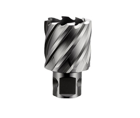 قیمت خوب 25mm عمق HSS حلقه ای برش 19.05mm شاخه مارپیچ سرعت بالا فولاد حلقه ای برش آنلاین
