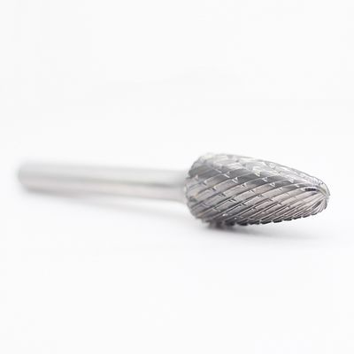 قیمت خوب SF-3 شکل درخت شعاع پایان دو قطره Tungsten Carbide Burr با 1/4 '' ساقه دو قطره آنلاین