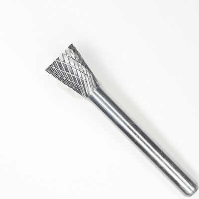 قیمت خوب SN-4 Tungsten Carbide Burr شکل مخروطی معکوس با 1/4 '' ساقه برای آسیاب آسیاب آنلاین