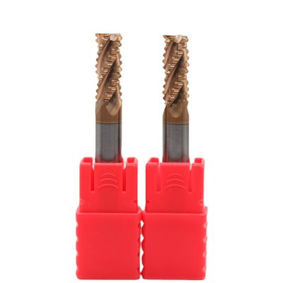 قیمت خوب 8mm HRC55 4 فلوت های کربید خام سازی پایین آسیاب های TiAISiN پوشش داده شده برای فولاد و آهن آنلاین