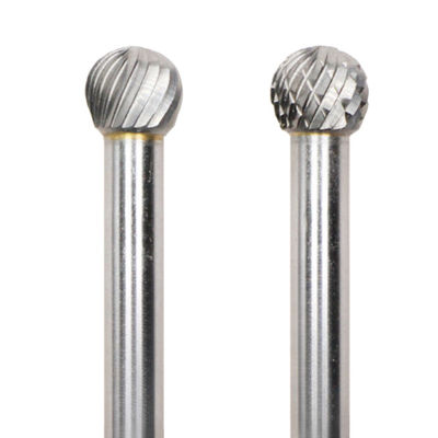 قیمت خوب 3mm SD شکل توپ کاربید Burrs تک برش کاربید Rotary Burr در 3mm Shank آنلاین