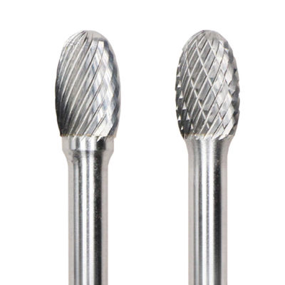 قیمت خوب SE 12mm Carbide Burr Die Grinder Bit Tungsten Carbide Burr فایل چرخشی شکل بیضوی بر روی 8mm Shank آنلاین
