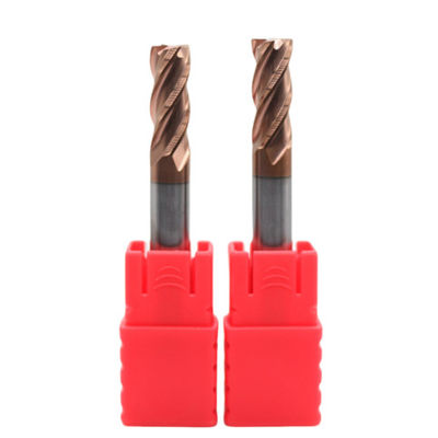 قیمت خوب 6mm Dia 6*25*6*75 TiAISiN پوشش داده شده 4 فلوت های مسطح کربید مربع پایان آسیاب برای فولاد کربن آلیاژ فولاد آهن ریخته شده آنلاین