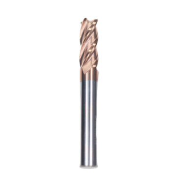 قیمت خوب 12*30*12*75 TiAISiN پوشش داده شده 4 فلوت صاف کاربید مربع پایان آسیاب برای فولاد کربن آلیاژ فولاد آهن ریخته قطر برش 12mm آنلاین
