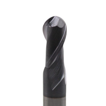 قیمت خوب 16mm 2 فلوت ها گلوله پایان آسیاب R8*16*32*16*100 2 فلوت ها گلوله پایان آسیاب AITiN پوشش برای فولاد کربن، فولاد آلیاژ، فولاد ضد زنگ، آهن ریخته شده آنلاین