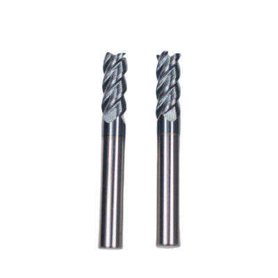 قیمت خوب 20mm Dia 20*45*20*100 AITiN Black Nano Coating 4 فلوت کاربید Square End Mill برای فولاد آهن ریخته شده آنلاین