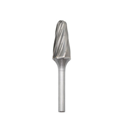 فرز الماسه نوع F شعاع درخت پایان کاربید تنگستن 16mm*25mm آلومینیوم برش قالب سنگ زنی Deburring Bits